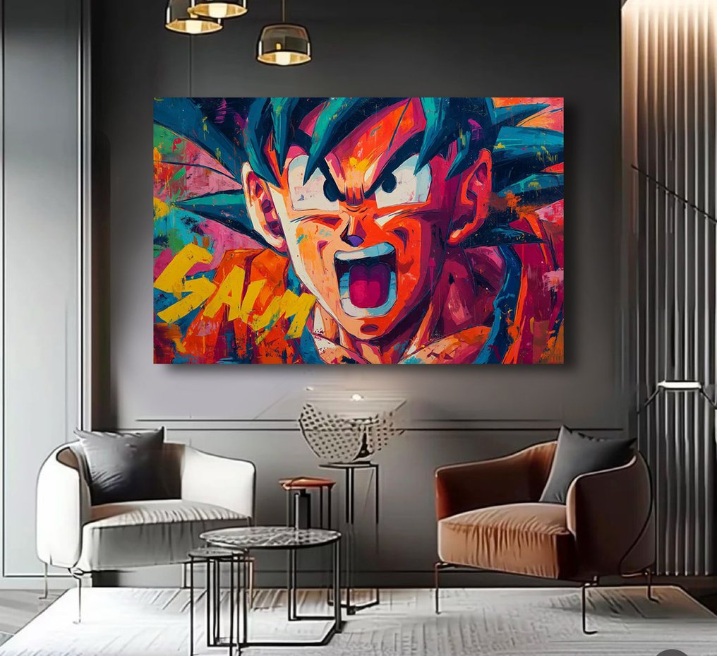 Canvas Fit - Alberto Ricardo - El Despertar de Goku” #2.1