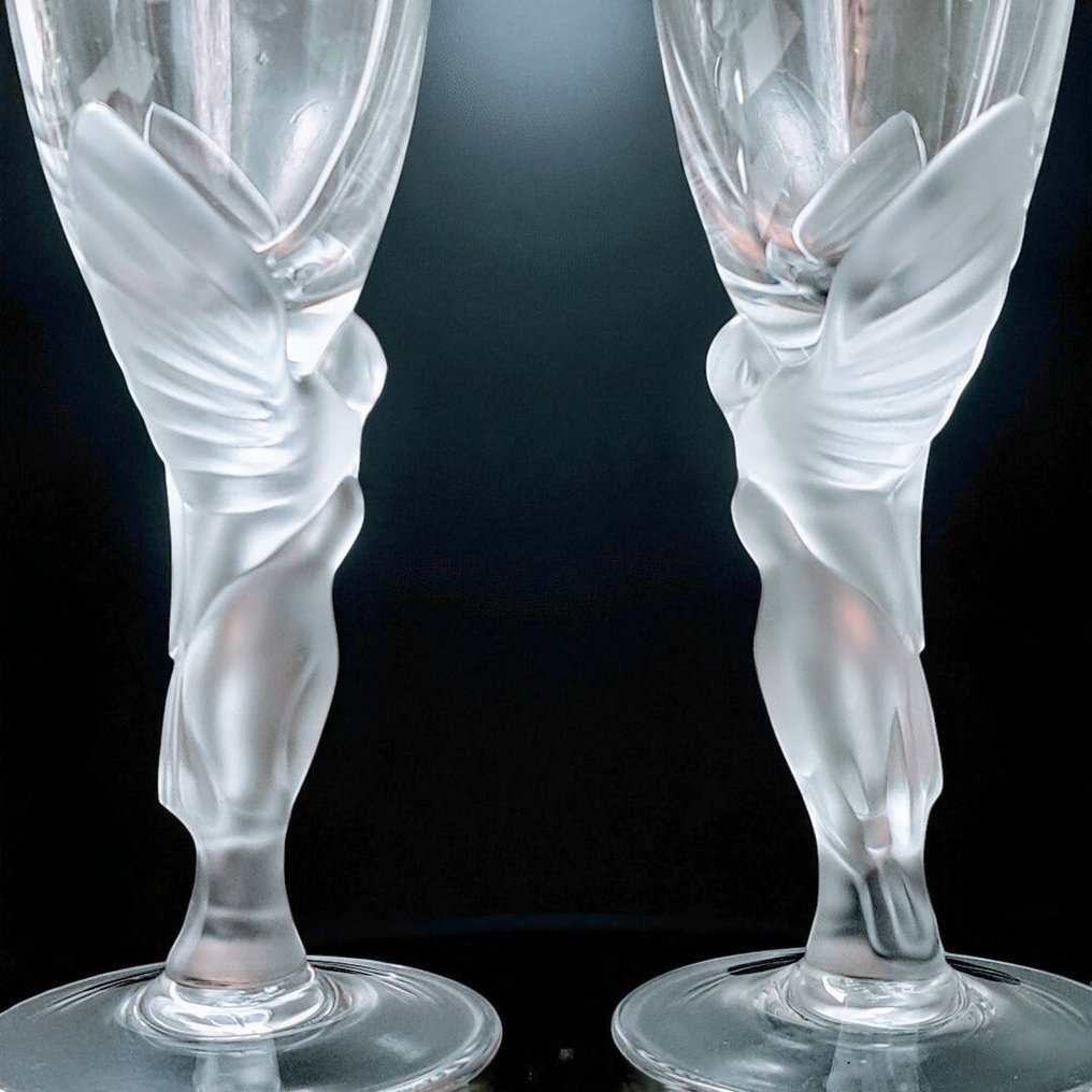 Igor Faberge - Igor Faberge - 水杯 (2) - 水晶 - 親吻鴿子眼鏡 #3.2