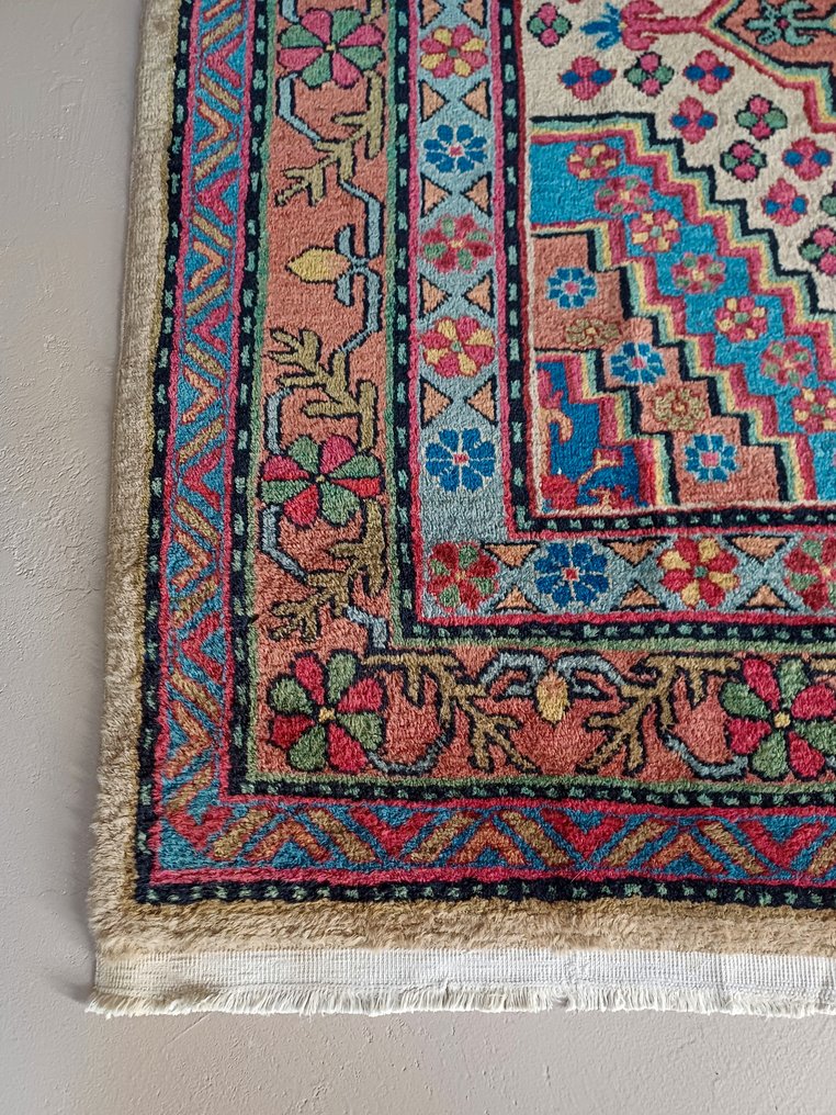 Samarcanda - Carpete - 248 cm - 152 cm - Samarcanda Uzbequistão 1970 #4.3