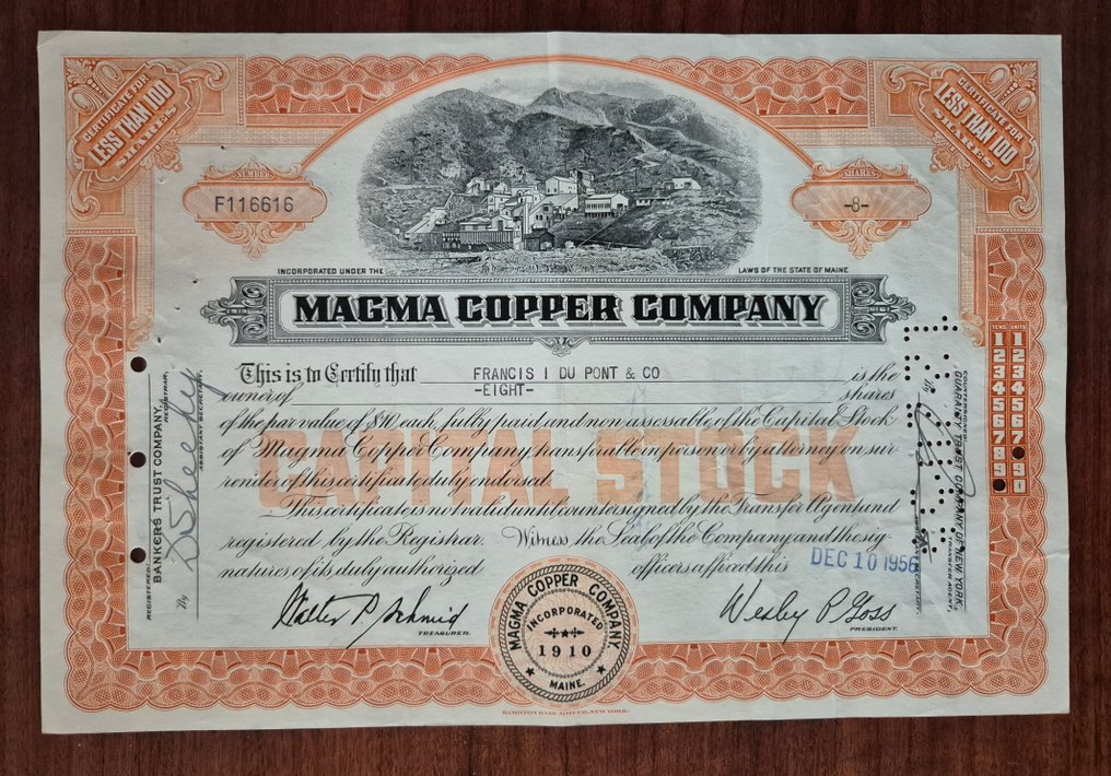 Ολόκληρος ο κόσμος. Collection Mining history share certificates 1889-1969 (15 pieces)  (χωρίς τιμή ασφαλείας) #1.0