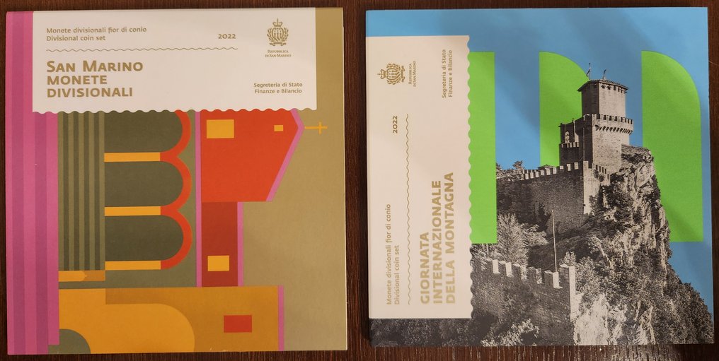 聖馬力諾. Year Set (BU) 2022 (2 sets)  (沒有保留價) #1.0