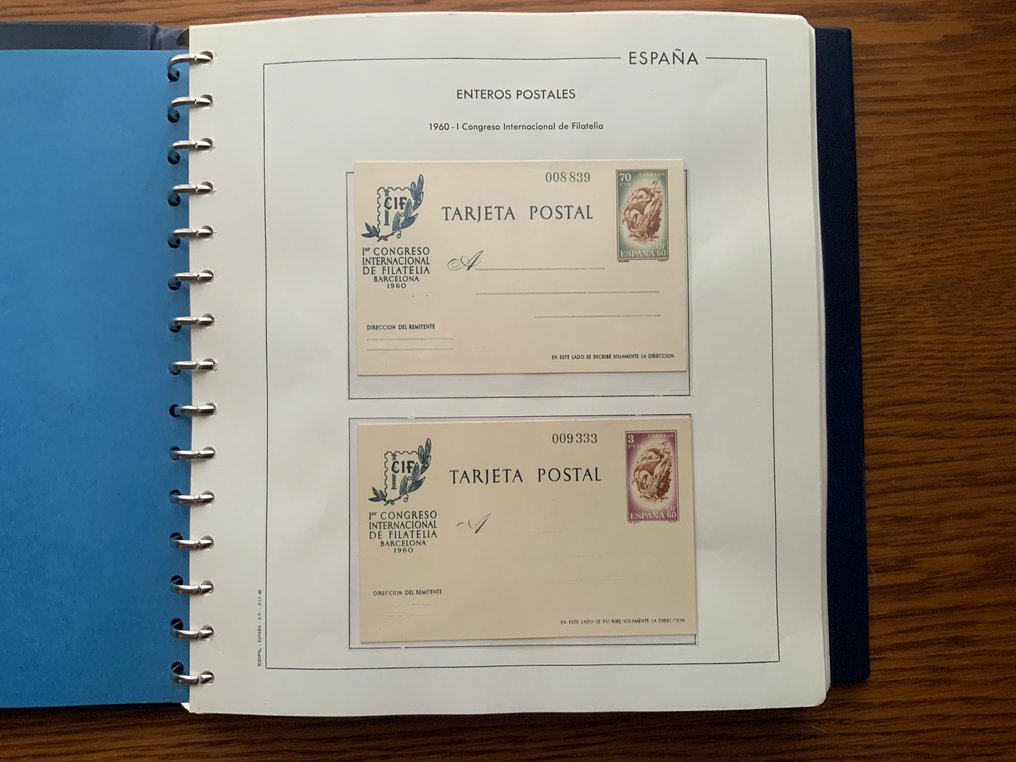 Ισπανία 1960/1998 - Συλλογή καρτών postales και aerogramas. #1.0