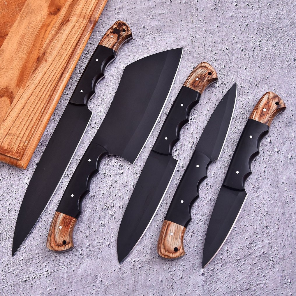 Μαχαίρι κουζίνας - Chef's knife - Ξύλο PAKKA, G10, Υψηλής Ποιότητας Ατσάλι με κωδικό σκόνης - Ιαπωνία. - Ιαπωνία #2.1