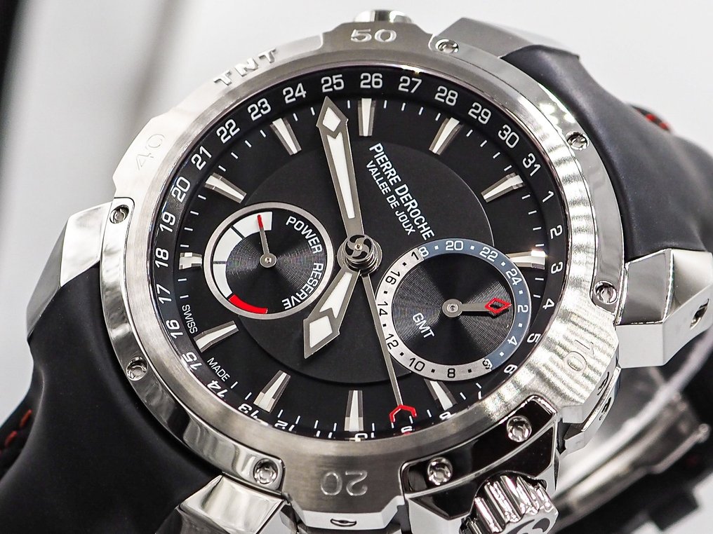 Pierre DeRoche - TNT Royal Retro - No Reserve Price - BRAND NEW * L.E. * GMT * Power Reserve * Automatic * - Men - 2025 #3.2