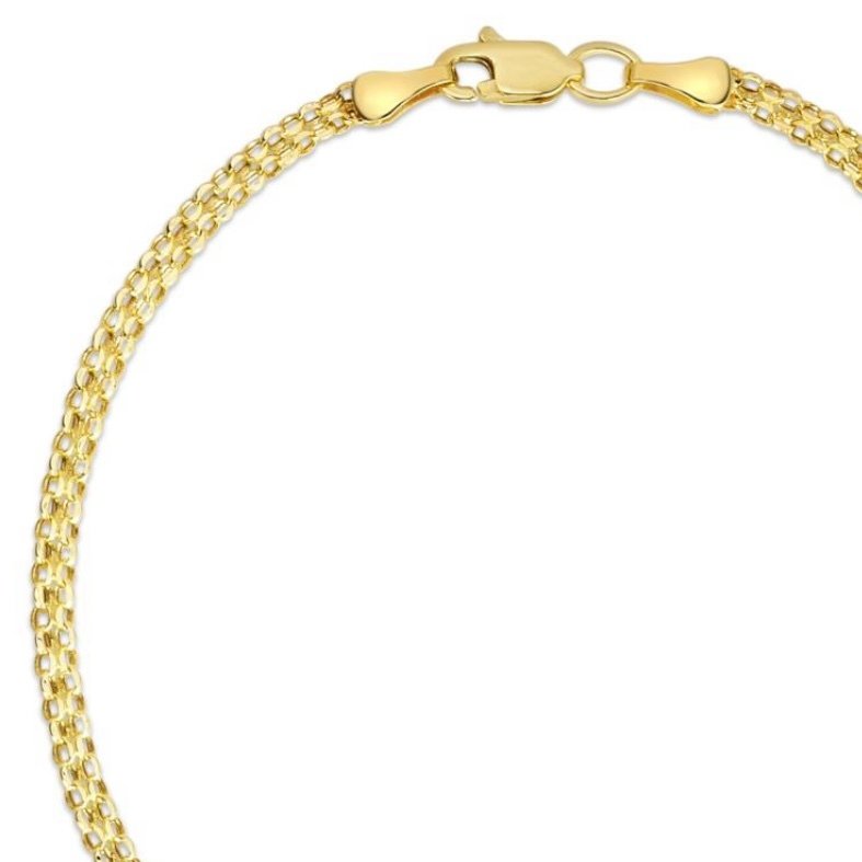 Handmade - Αλυσίδα - 14 καράτια Κίτρινο χρυσό - Bismark Chain - 1,65 mm #2.1