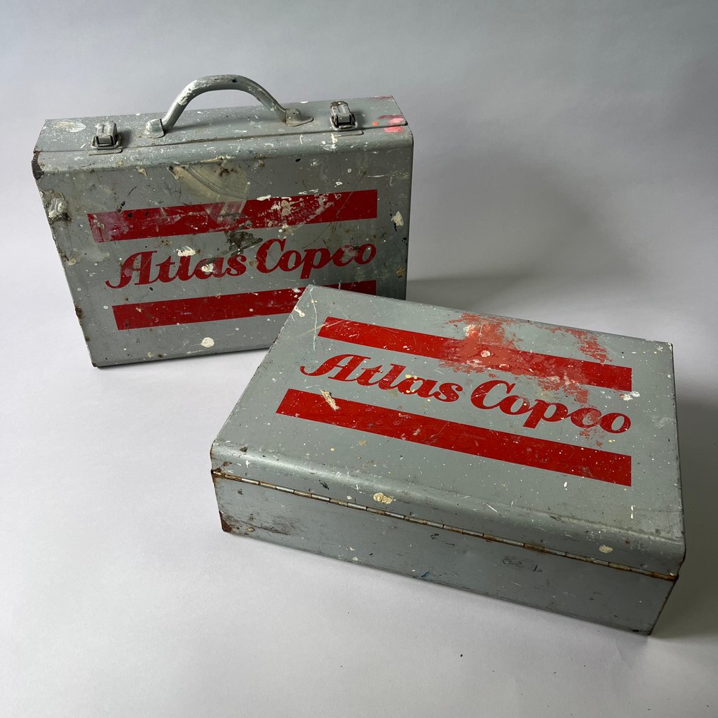 Εργαλειοθήκη (2) - Ρετρό - Σετ εργαλείων Twinlock "Atlas Copco" - Σίδερο #1.0