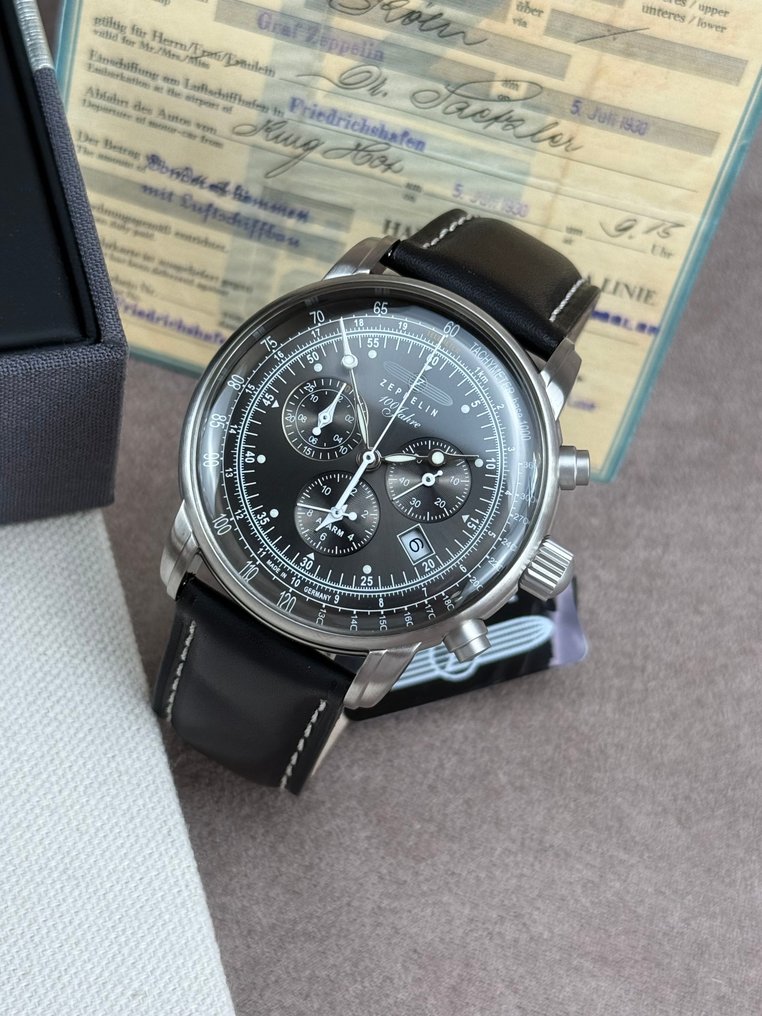 Zeppelin - Chronograph Date - 100 jahre - 7680-2 - Mężczyzna - 2020+  #1.0