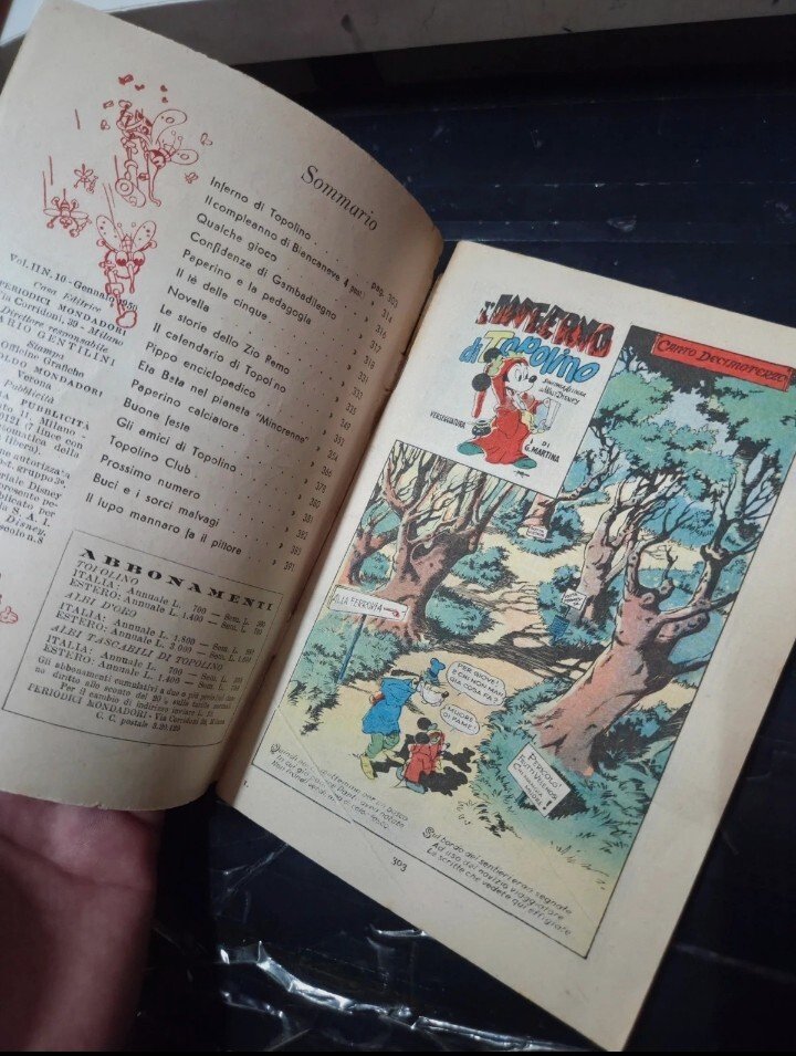 Topolino Libretto n. 10 - 1 Comic - Első kiadás - 1950 #3.2