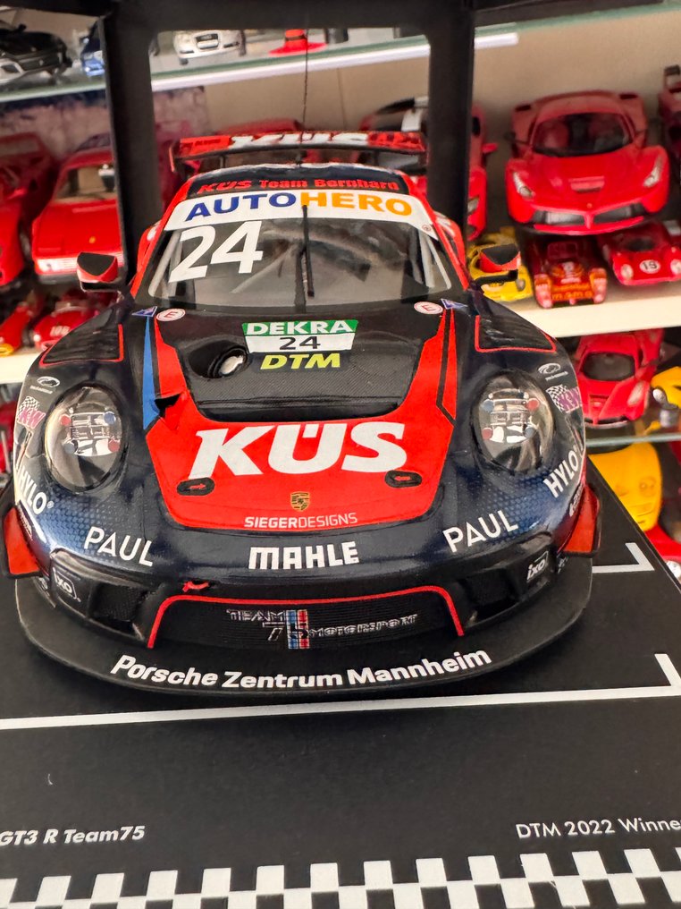 ミニカー IXO MODELS DTM TEAM75MOTORSPORTS ミニカー IXO MODELS DTM TEAM75MOTORSPORTS Porsche 911 GT3 R