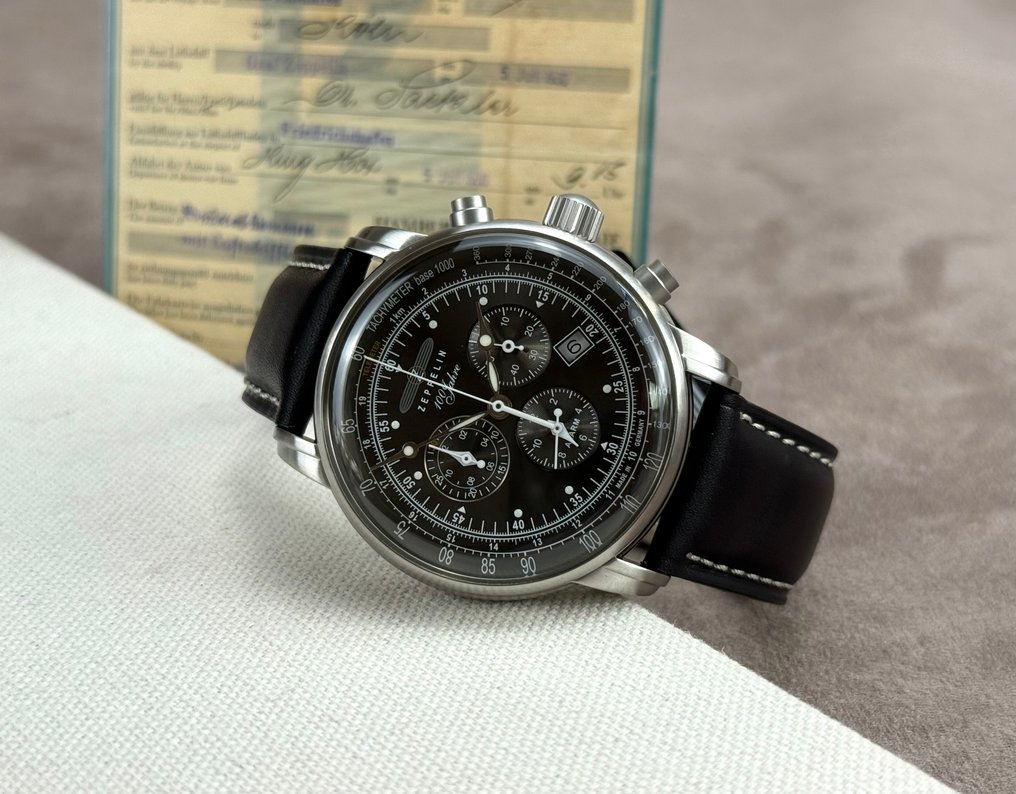 Zeppelin - Chronograph Date - 100 jahre - 7680-2 - Mężczyzna - 2020+  #4.3