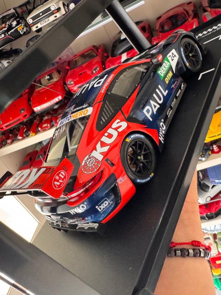ミニカー IXO MODELS DTM TEAM75MOTORSPORTS 1/18 Diecast ixo Models PORSCHE 911 GT3 R Team75 T. Preining
