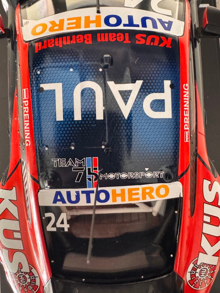 ミニカー IXO MODELS DTM TEAM75MOTORSPORTS Porsche 911 GT3 R