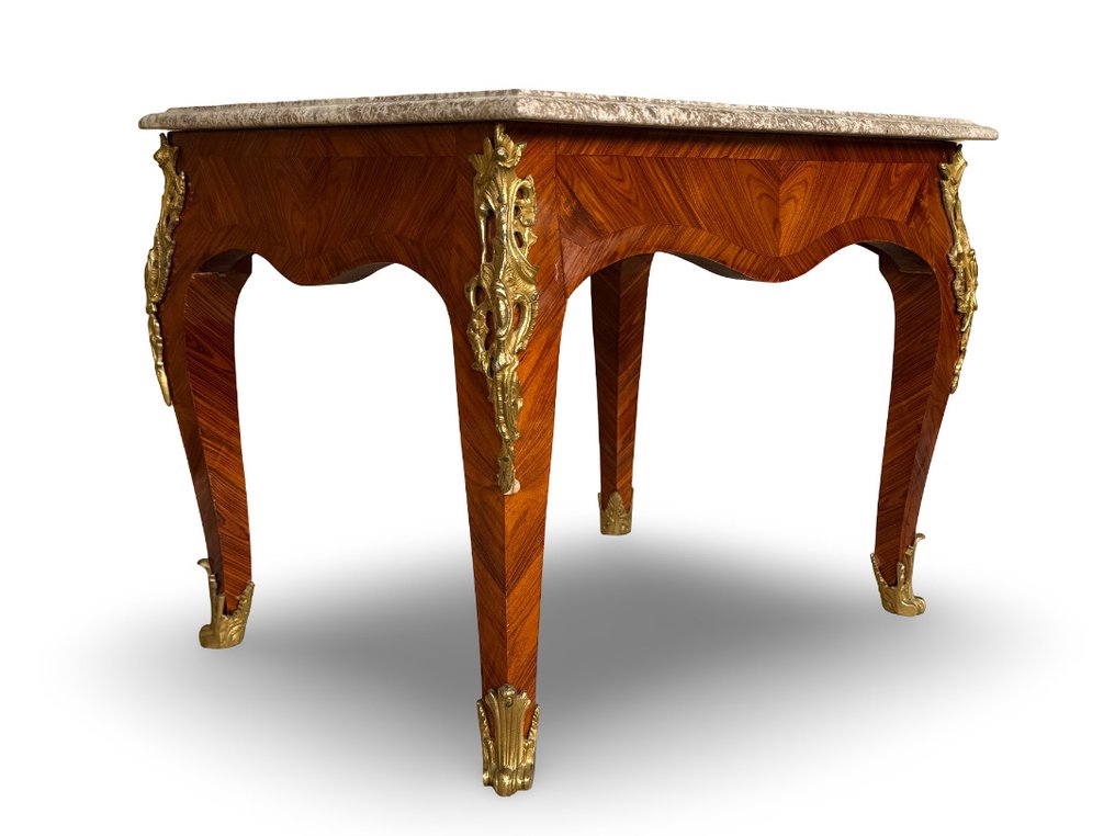 咖啡桌 - 边几，装饰桌，茶几 - Rozenhout - 高光泽处理 #1.0