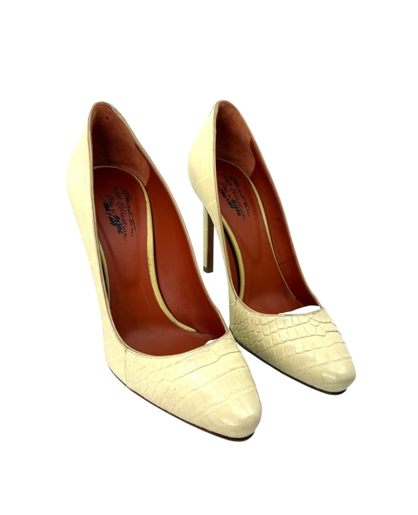 Santoni Crocodile - Pumps - Size: EU 36 - New in box #1.0