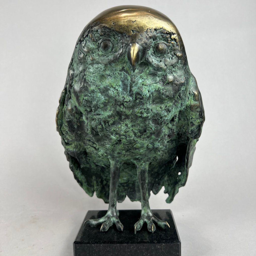 J. Zak (XX-XXI) - The owl. Large, bronze, 5kg #4.3