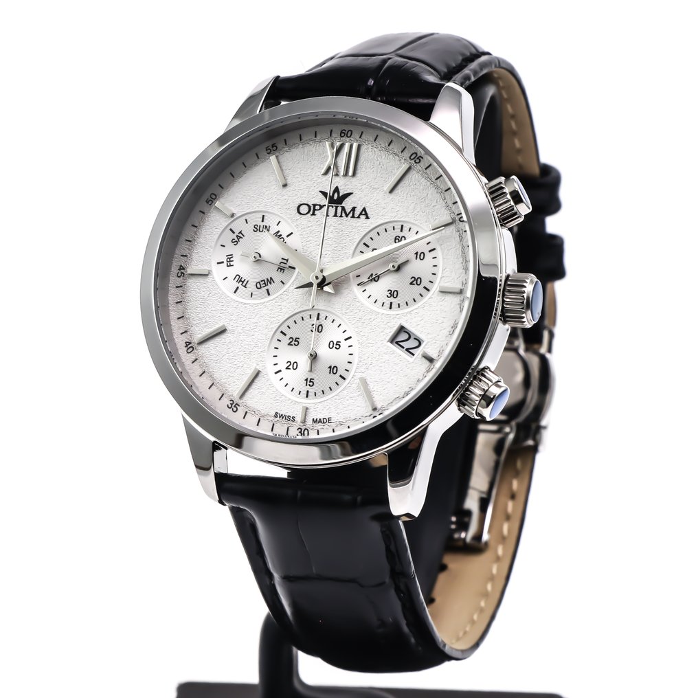 Optima - Swiss Chronograph - OSC450-SL-1 - No Reserve Price - Men - 2010-2020  #2.1