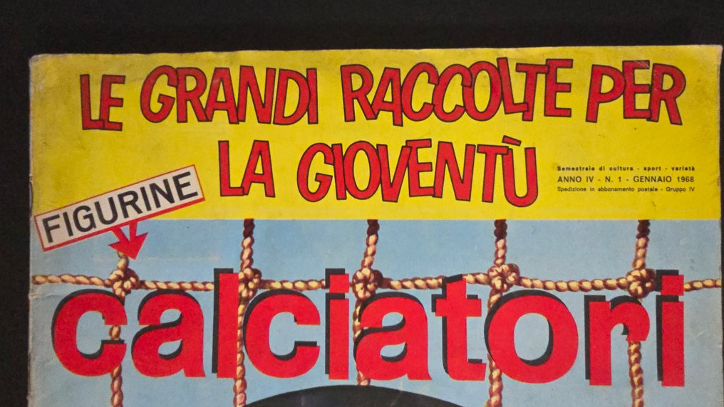 1967/68 Panini Calciatori, con cedola - 1 不完整專輯 - Good (GD) #1.0