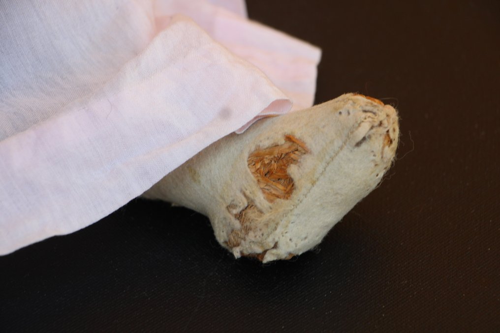 Steiff: Hilde, vilten pop, 1911, met knoopje  - Κούκλα - 1910-1920 - Γερμανία #4.3