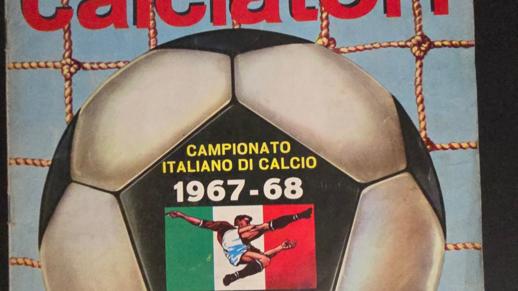 1967/68 Panini Calciatori, con cedola - 1 不完整專輯 - Good (GD) #2.1