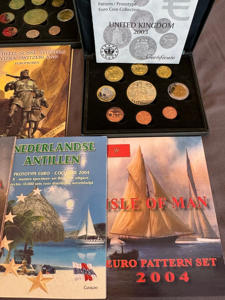 Europe. Probe Set 2003/2005 (10 sets)  (No Reserve Price) #1.0