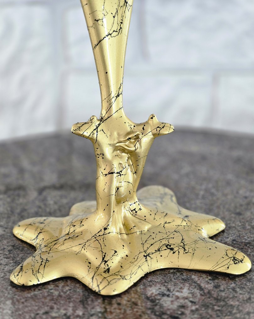 Patryk Konrad - Campbells Fortune gold soup splash sculpture, McDuck edition - limited edition. #2.1