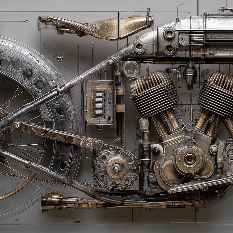 Artxlife - Metal Harley, The First Prototype [XXL] #4.3