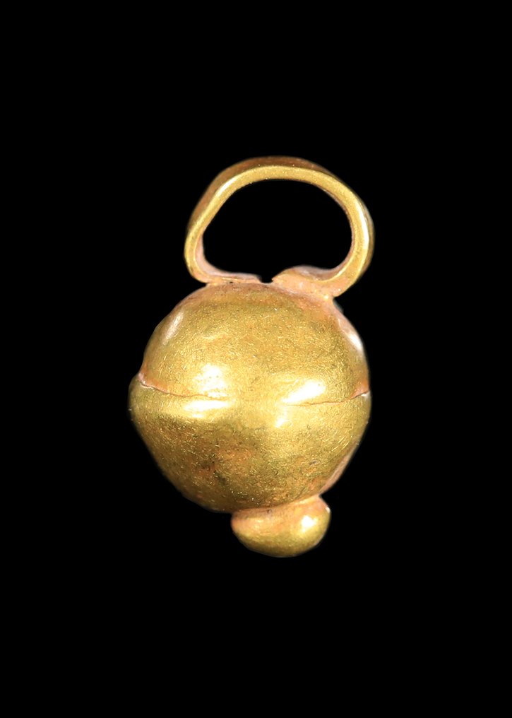 西亚 金 球形吊坠与颗粒  (没有保留价) #1.0