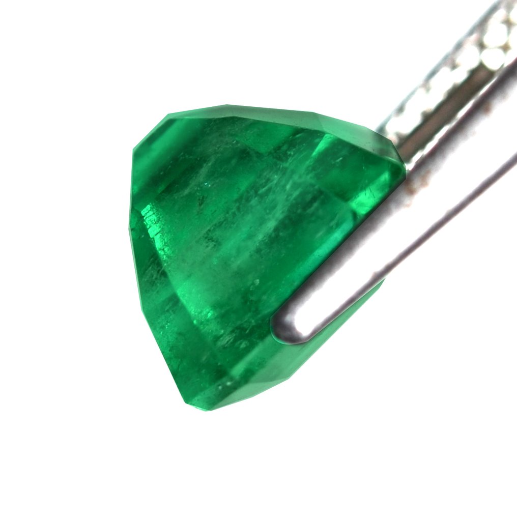 Grün Smaragd  - 5.12 ct - GRS Gemresearch Swisslab - Minderjährige #3.2