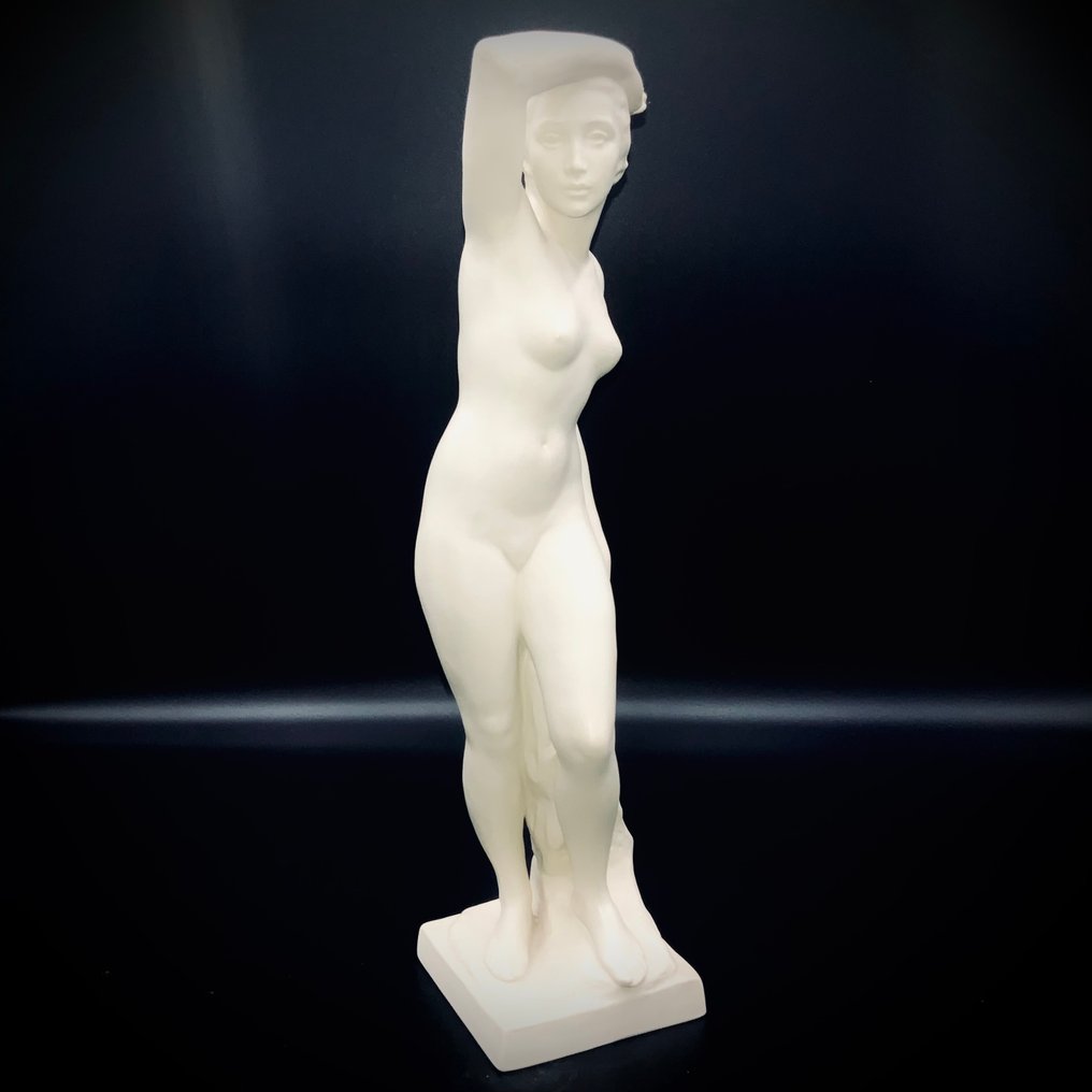 Rudolf Kaesbach - Rosenthal - "Looking Out" Nude (37,5 cm) - 1938 - Φιγούρα - Χειροποίητο πορσελάνη ζωγραφισμένο με το χέρι #1.0