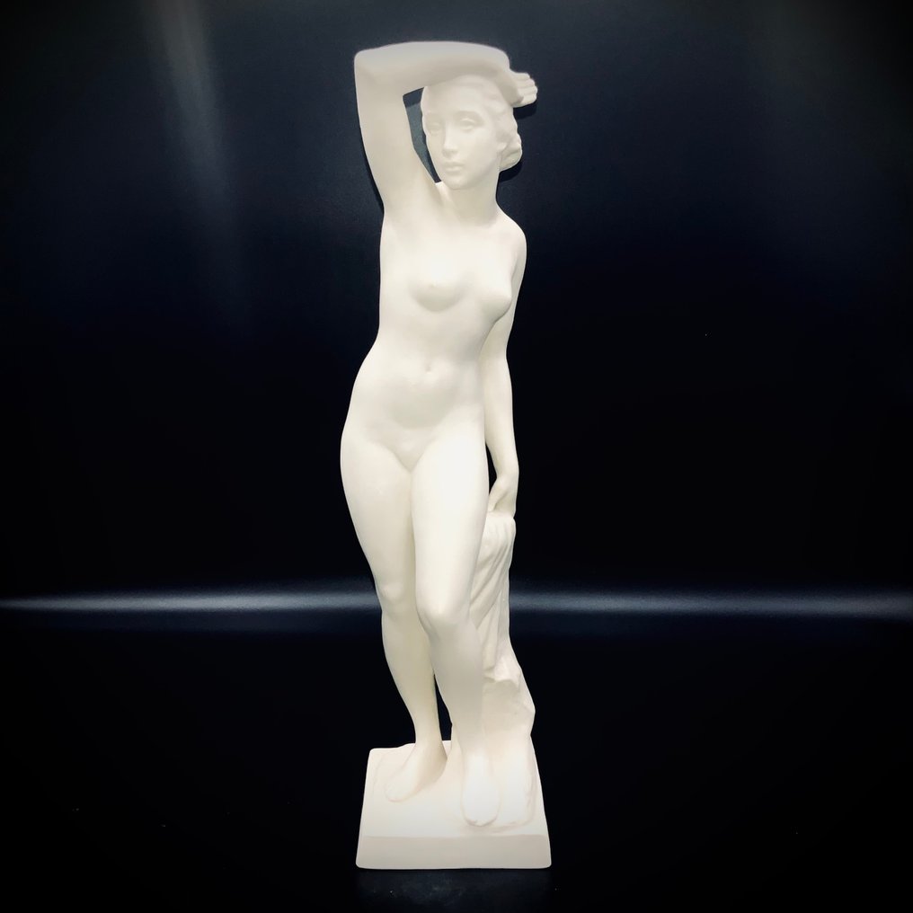 Rudolf Kaesbach - Rosenthal - "Looking Out" Nude (37,5 cm) - 1938 - Φιγούρα - Χειροποίητο πορσελάνη ζωγραφισμένο με το χέρι #1.0