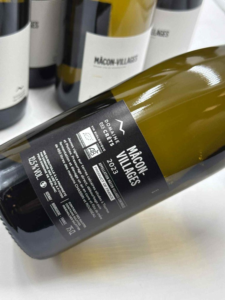 2023 Domaine des Crêts - Mâcon-Villages - 6 Pullot (0.7 L) #2.1