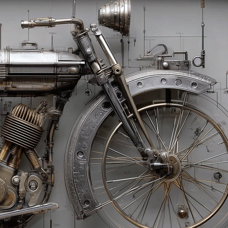 Artxlife - Metal Harley, The First Prototype [XXL] #3.2