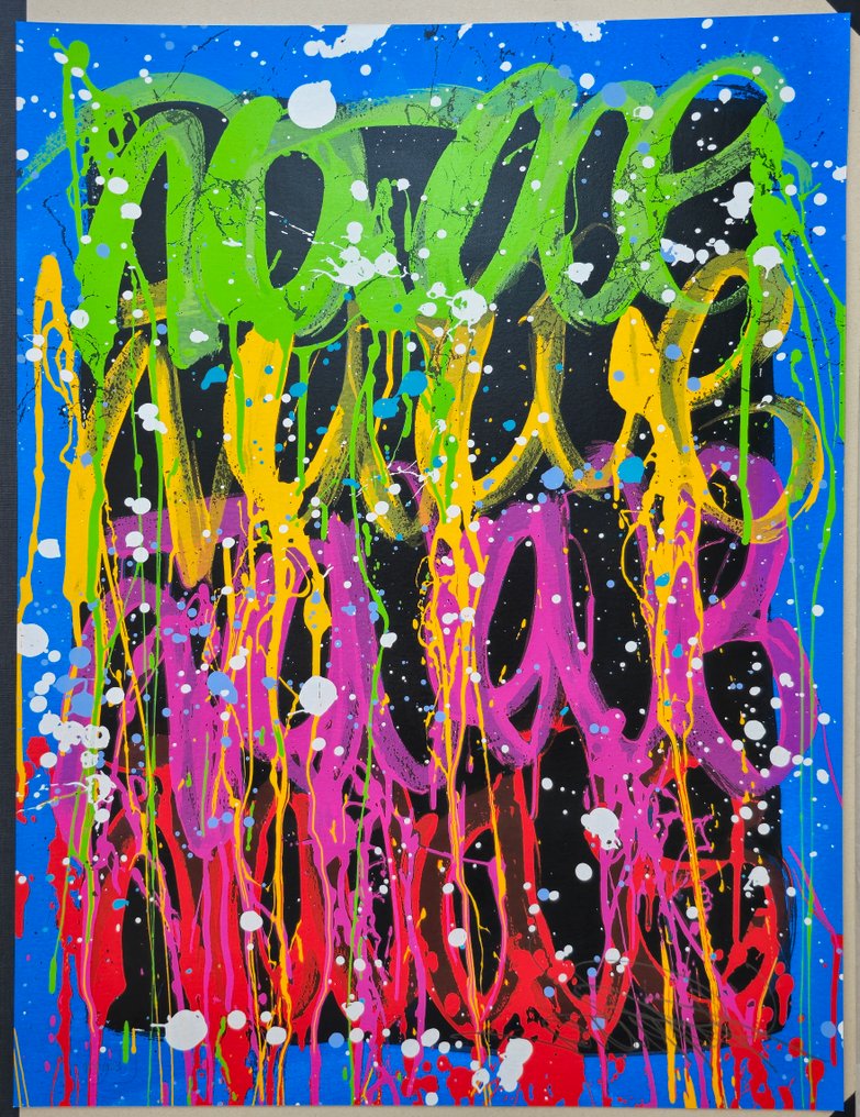 Jonone (1963) - Untitled Blue Edition #1.0