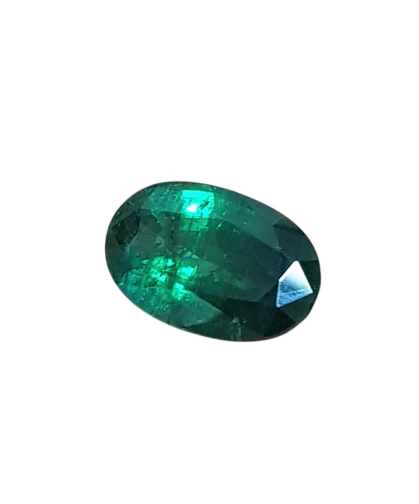 1 pcs Zöld Smaragd - 8.74 ct - Nemzetközi Gemmológiai Intézet (IGI) #4.3