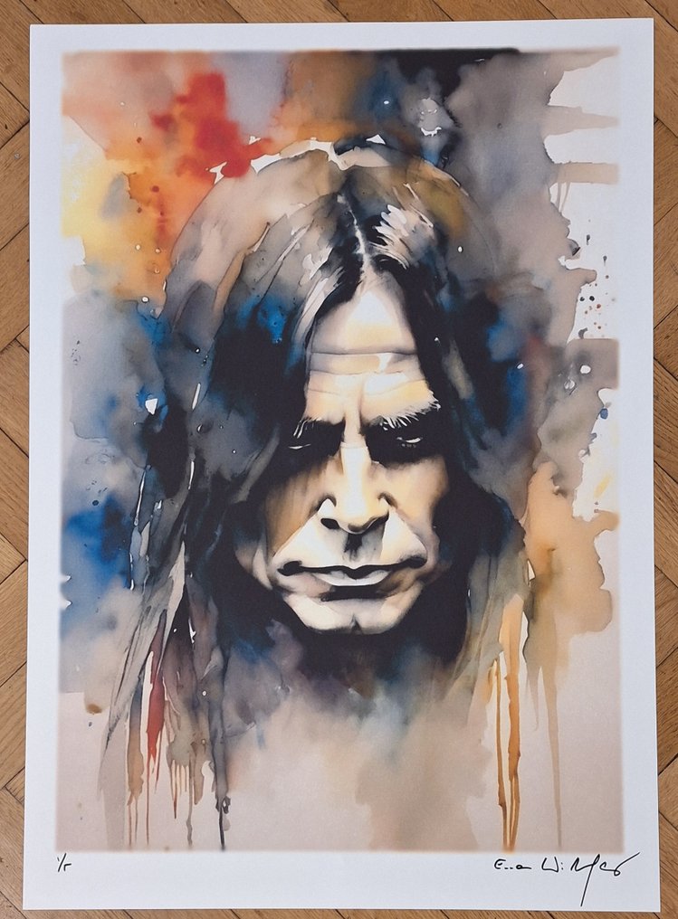 Ozzy Osbourne, Black Sabbath by Emma Wildfang - Watercolor Edition - Fine Art High-Quality - Περιορισμένη έκδοση - 2025 #1.0