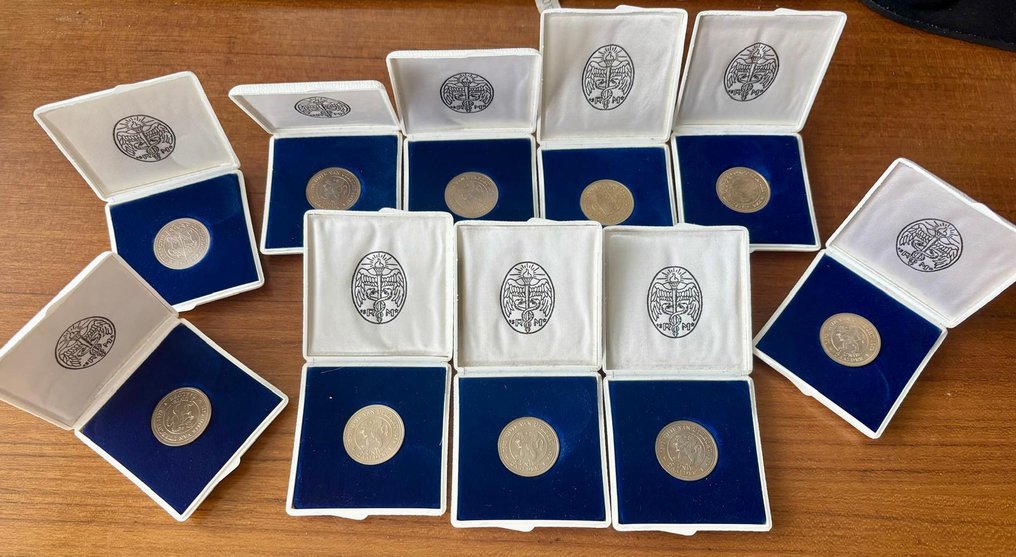 荷兰. 朱莉安娜. Unie van Utrecht Daalder 1979 - (10 stuks)  (没有保留价) #1.0