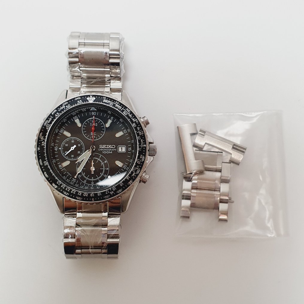Seiko - Pilot Chronograph - No reserve price - 7T92-0CF0 - Men - 2010-2020 #1.0