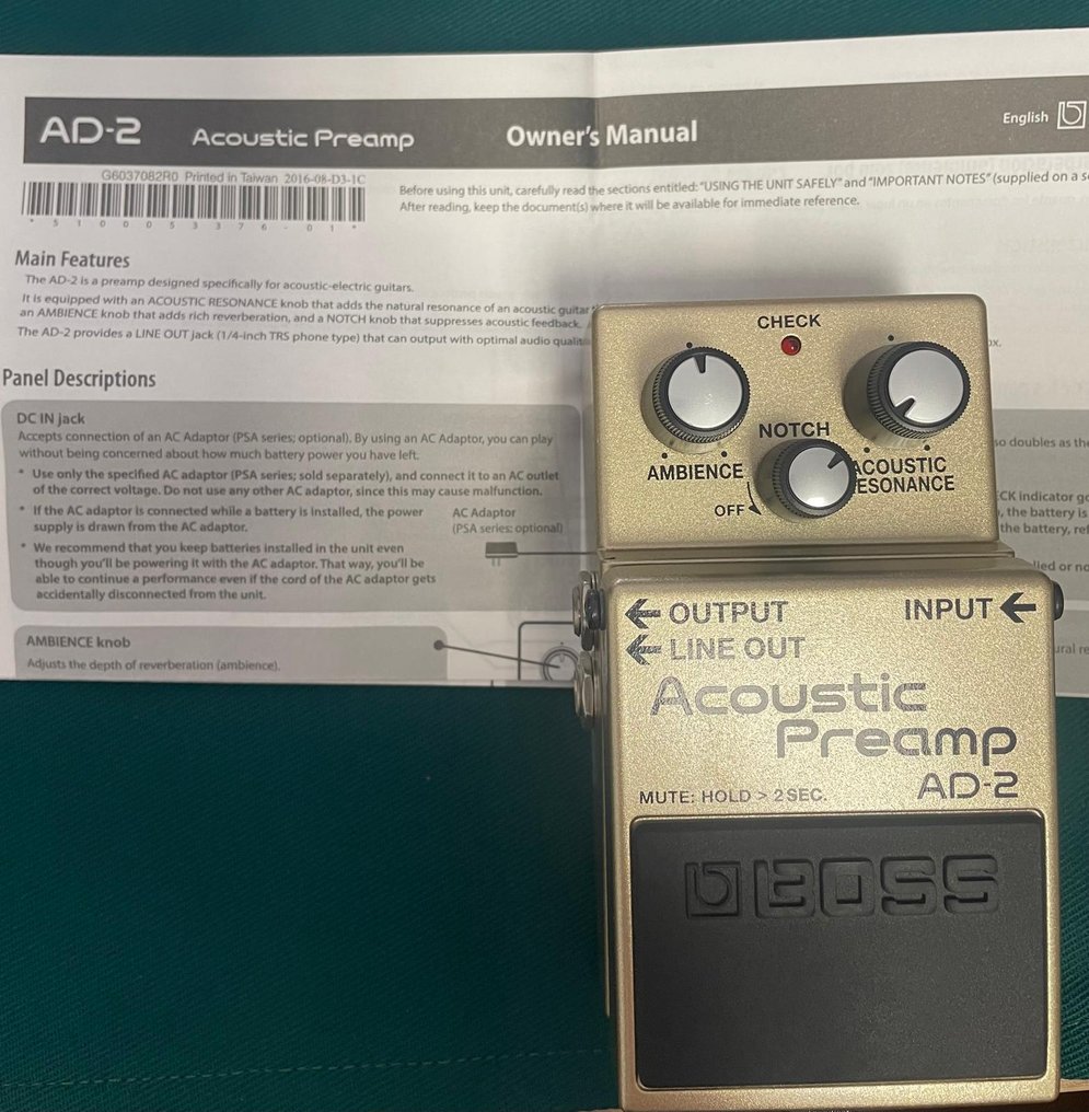 Boss AD-2 + Ibanez RU10 - Effectpedaal (Zonder minimumprijs) #2.1