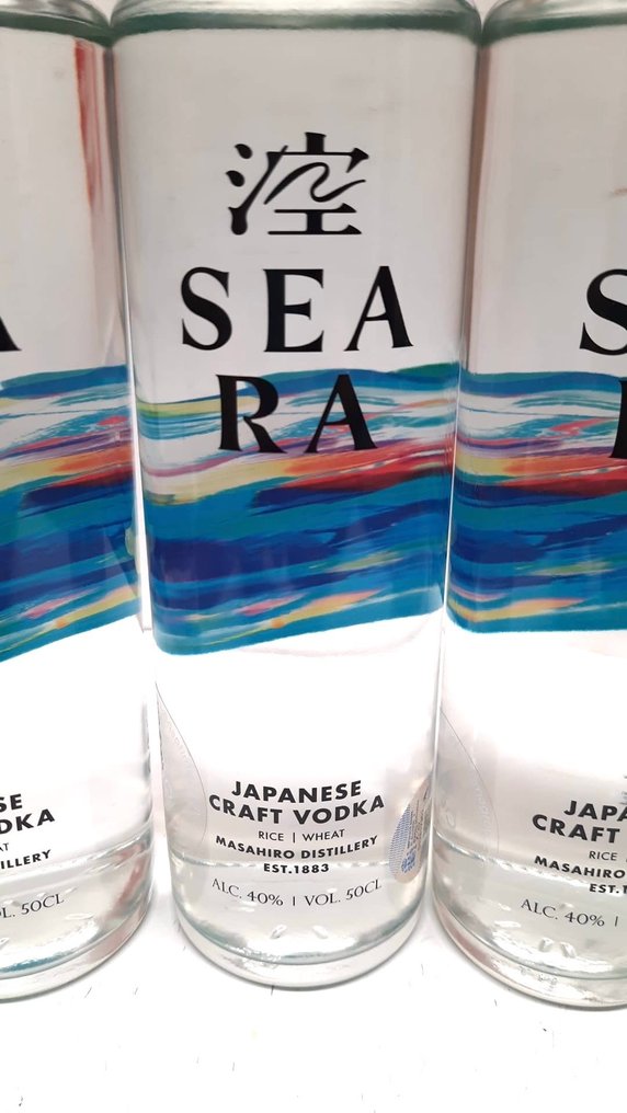 Seara - Japanese Craft Vodka - 50cl - 4 flessen #2.1