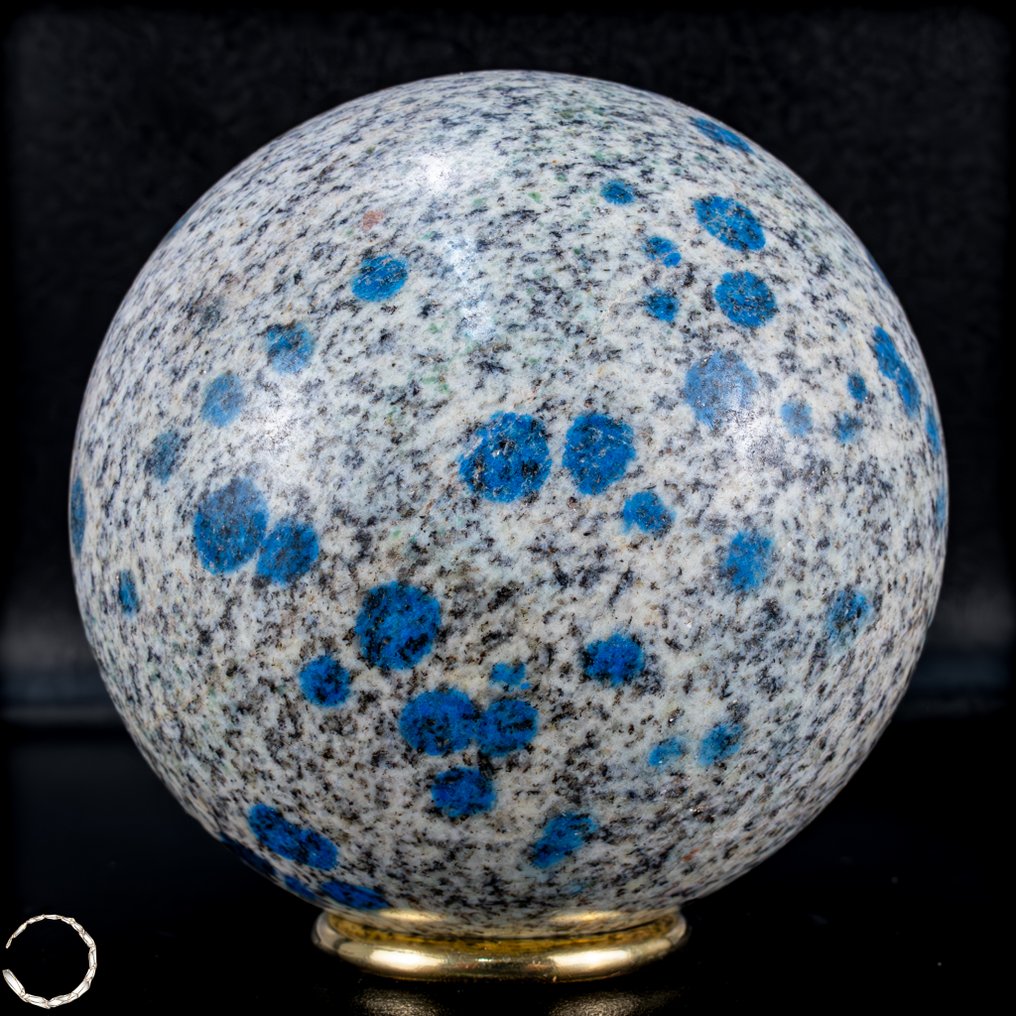 Φυσικός Σπάνιος Μπλε K2 Σφαίρα, Πακιστάν- 1221.33 g #1.0