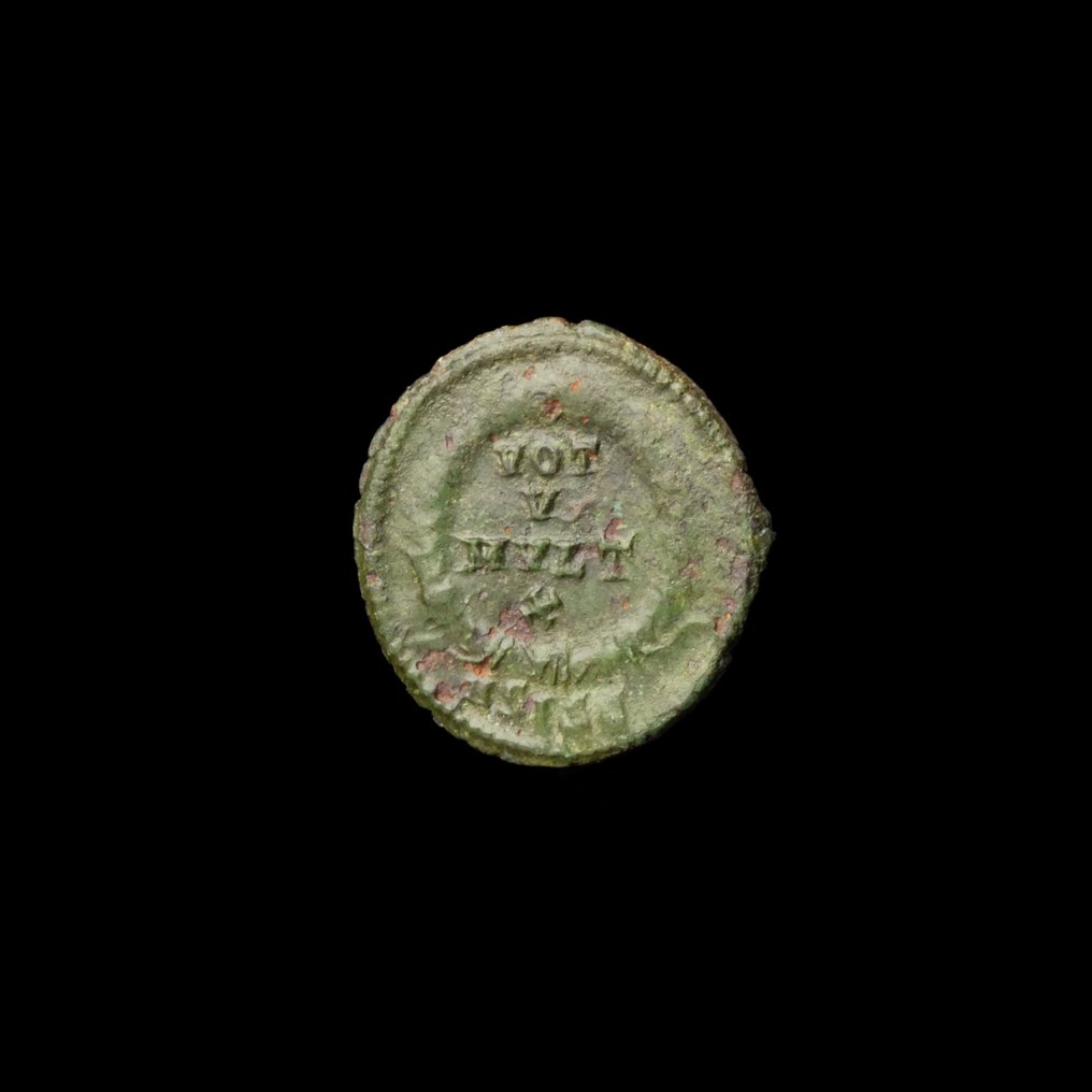 Αρχαίο ρωμαϊκό, Αυτοκρατορικό Ιστορικό νόμισμα Αυτοκράτορας Ιωβιανός, ο τελευταίος αυτοκράτορας της Ρωμαϊκής Αυτοκρατορίας. (χωρίς τιμή ασφαλείας) #4.3