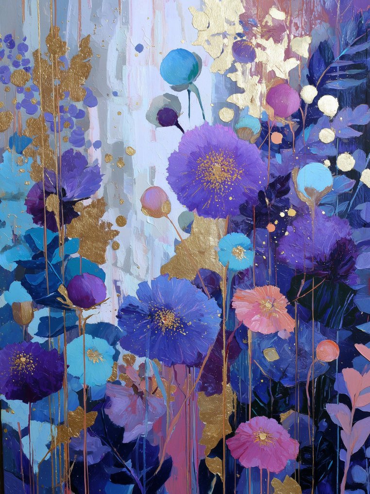 Canvas Fit - Alberto Ricardo - Jardín de los Susurros Dorados” #1.0