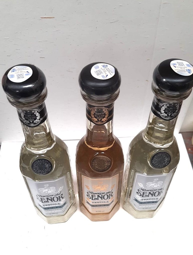 Reserva del Señor - Tequila Blanco & Reposado - 70cl - 3 flessen #3.2