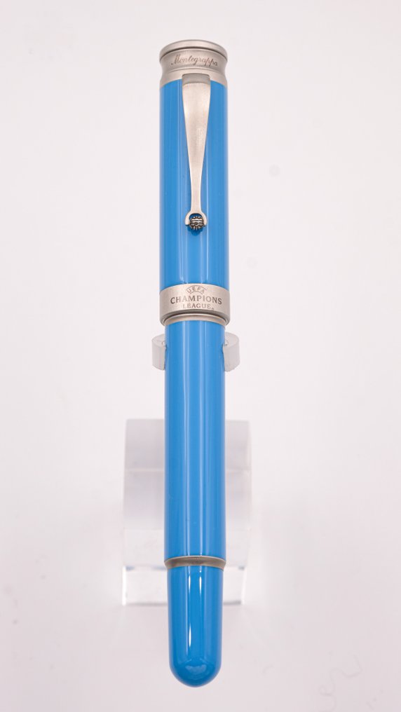 Montegrappa - Uefa Champions League - Light Blue - Key Holder Free GIFT! - Στυλό διαρκείας #1.0