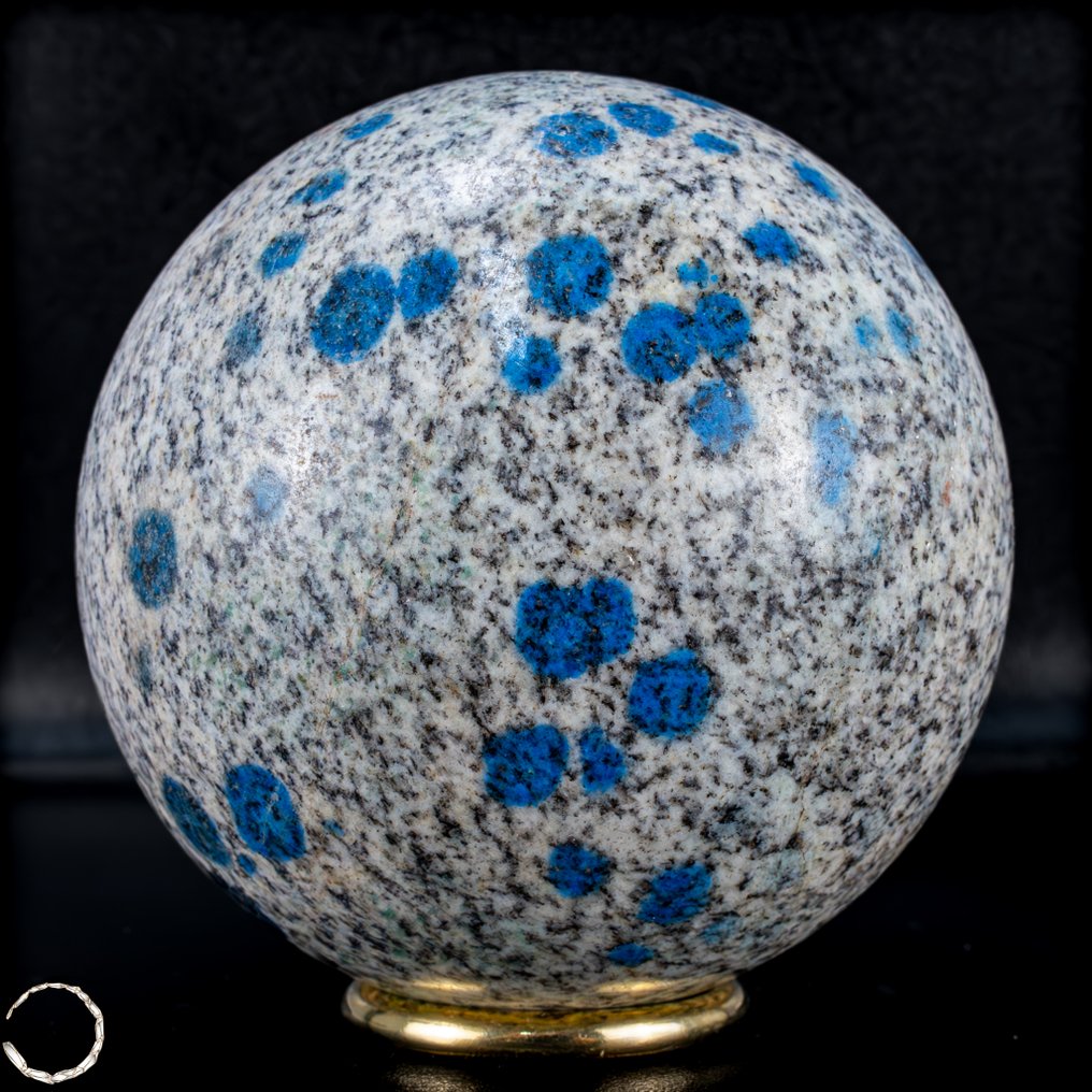 Φυσικός Σπάνιος Μπλε K2 Σφαίρα, Πακιστάν- 1221.33 g #1.0