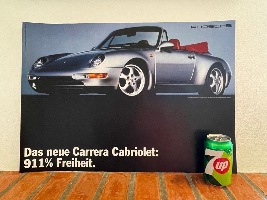 993敞篷车广告海报 - Porsche - NO ENVIO A CANARIAS #3.2