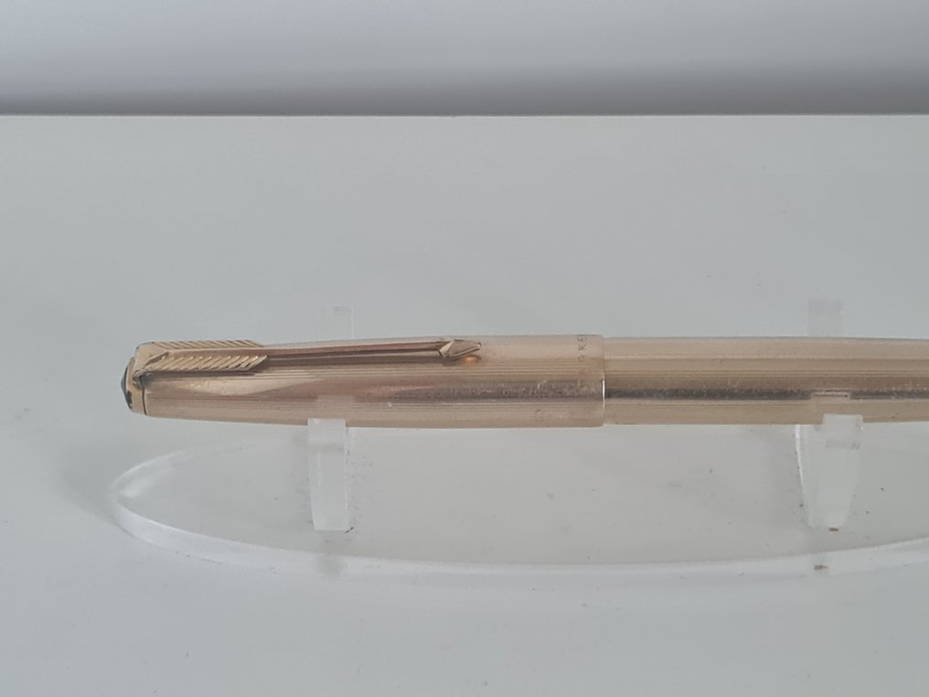 派克 - 65 or laminé, plume en or 18 cts - 钢笔 #2.1
