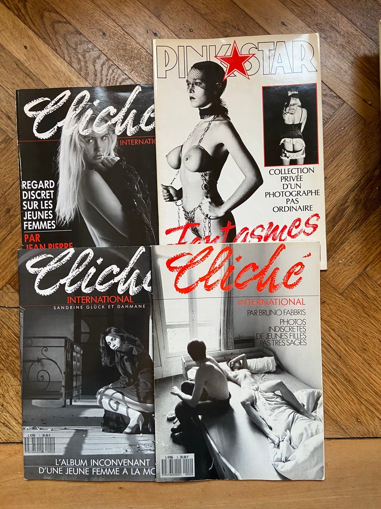 Jean Pierre Bourgeois-Robert Chouraqui-Dahmane-Fabbris - Cliché International + Pinkstar - 1990-1991 #1.0