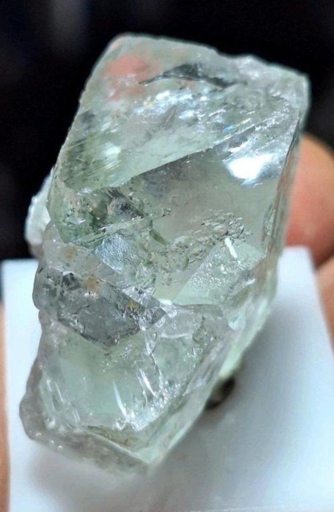 Fluorite Fluorescente - Altezza: 3.5 cm - Larghezza: 2 cm- 33.7 g #2.1