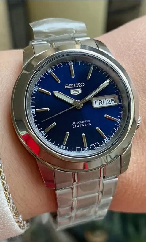 SEIKO 5 - NEW, BOX, CARD - χωρίς τιμή ασφαλείας - SNk65 - Άνδρες - 2025 #1.0